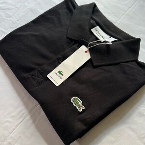 Lacoste Men's Black Polo Shirt
